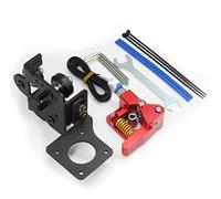 Zeberoxyz Plaque d'entraînement directe avec poulies avec extrudeuse à double engrenage, uniquement pour Ender 3 No, Ender3 V2 Neo, Ender 3 Max Neo (plaque + kit double exsudeur)