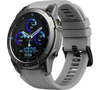 Zeblaze Ares 3 Pro Smartwatch, bracelet sportif, traqueur de fitness, écran tactile AMOLED de 1,43 pouce, Bluetooth 5.2, avec fonctions de santé et de sport, gris