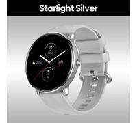 Zeblaze GTR 3 Pro Voix Appelant Montre Intelligente AMOLED Affichage 316L En Acier Inoxydable Fitness Smartwatch Pour Les Femmes,Argent Étoilé