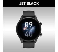 Zeblaze-Montre intelligente Banti3 Plus pour hommes et femmes, appel vocal, grand écran HD, suivi de la condition physique, en effet, nouveau, 1.39,Noir de Jais