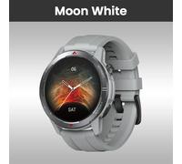 Zeblaze-Montre Intelligente Gps Stratos 3 Ultra, Boussole Intégrée, Altimètre Barométrique, Bande Touristique, Gnss, Passer Et Répondre À Des Appels Téléphoniques, Nouveau-Lune Blanche