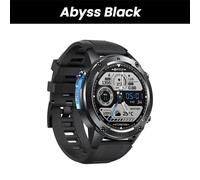 Zeblaze-Montre Intelligente Gps Ultra Stratos 2, Boussole Intégrée, Altimètre Barométrique, Bande Touristique, Appel Vocal Gnss, Montre Intelligente 10iko, Nouveau-Abyss Black