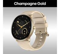 Zeblaze-Montre Intelligente Gtr 3 Pro Fitness Et Bien-Être Pour Hommes Et Femmes,Écran Amoled,Montre Intelligente En Acier Inoxydable Sion L, - Type Champagne Gold