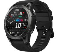 Zeblaze Stratos 3 Montre de sport intelligente, écran AMOLED entièrement tactile de 1,43 pouce, IP68 étanche, plusieurs modes sport, noir