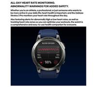 Zeblaze Stratos 3 Pros Montre Intelligente 1,43" 466x466, 400mAh, Noir/Bleu