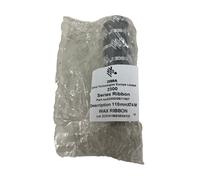 ZEBRA 02300GS11007 Wax Ribbon 2300 110mm X 74mt 1pz Ribbon Ruban Résine