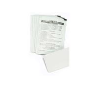 Zebra - 100 unités kit de nettoyage pour imprimante - pour Zebra P330i, P330m, P430i, P520i