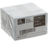 Zebra Feuilles en plastique PVC 104523-111 Premier 30 ml – Lot de 100