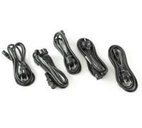 Zebra Power Cord, Euro 220V, 5 pcs, 105950-015