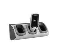 Zebra 3-Slot High Density Locking Cradle - Station de charge portable - connecteurs de sortie : 3 - pour Zebra MC18, MC18 Personal Shopper, PS20J Plus; Personal Shoper Series PS20 Base, PS20 Plus
