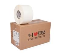 Zebra 3011713 - (102 mm x 152 mm) 4 rouleaux - Noir sur blanc - Étiquette