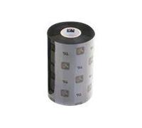 Zebra 3200 Premium Wax/Resin - Noir - 64 mm x 74 m - recharge ruban d'encre d'imprimante (transfert thermique) - pour Zebra GX420, R2844; GK Series