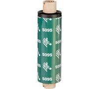 Zebra 5095 Ruban résine thermique noir 74m x 8.4cm pour imprimantes d'étiquettes