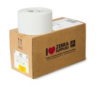 Zebra 66088 - (102 mm x 152 mm) 4 rouleaux - Noir sur blanc - Étiquette