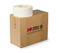 Zebra 880018-038 - (76 mm x 38 mm) 6 rouleaux - Noir sur blanc - Étiquette