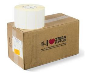 Zebra 880026-050 - (102 mm x 51 mm) 4 rouleaux - Noir sur blanc - Étiquette