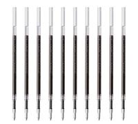 Zebra B-REQ5-BK Slari Lot de 10 recharges pour stylo à bille à base d'huile EQ-0,5 Noir