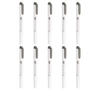 Zebra B-WKT7-MDGR Lot de 10 surligneurs doux Gris foncé