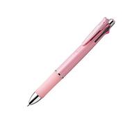 Zebra B4SA3 Clip-on multi 1000S Multifunctional Pen (0.7mm Black, Blue, Red and Green + 0.5mm mechanical pencil) - Light Pink Barrel