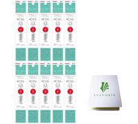 Zebra Blen Lot de 10 recharges d'encre rouge à pointe fine 0,5 mm (RNC5-R)