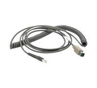 Zebra - Câble d'alimentation / USB - 5 - 12 V - 4.57 m - bobiné - pour Symbol DS4308, DS7708; Digital Scanner DS9308; Zebra DS4608, DS7708, DS9208,