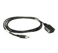 Zebra - Câble d'antenne - connecteur N mâle pour RP-TNC mâle - 1.73 m - pour Zebra AN510 Ultra-Low Profile, XR440 Noir G