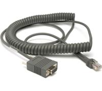 Zebra câble RS232 3,6m, torsadé Câble RS232 : standard DB9 femelle, TxD sur PIN2, 3,6m, torsadé, code de câble R03 (CBA-R03-C12PAR)