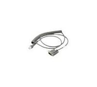 Zebra - Câble série - DB-9 (F) pour RJ-45 (10 broches) (M) - 5 V - 2.74 m - bobiné - pour Symbol LS2208