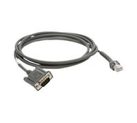 Zebra CBA-R08-S07ZBR câble Série Gris 2,1336 m RS232 DB9