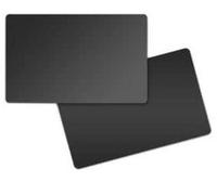 Zebra Card, Food Safe PVC, 30 Mil Black/Black, Glossy, 500 / Box, 800050-157 (Black/Black, Glossy, 500 / Box)