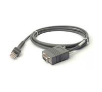Zebra CBA-R01-S07PBR câble Série Gris 2,1336 m RS232 DB9