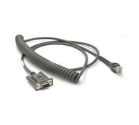 Zebra CBA-R37-C09ZBR câble Série Beige 2,74 m DB9