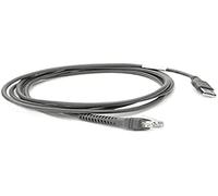Zebra Technologies - Câble série CBA-U21-S07ZBR - USB 2,1 m Noir, EAS, connecteurs mâle/mâle