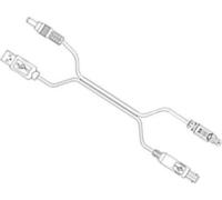 Zebra CBL-ET4X-SCHCAB-01 câble de transmission Blanc