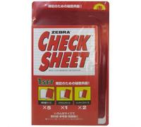 Zebra check sheet SE-301-CK-R red by Zebra Technologies