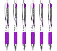 Zebra Classic Z-Grip Flight Lot de 6 stylos à bille Violet 1,2 mm