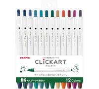 Zebra Clickart Wyss22-12cst Lot De 12 Stylos À Base D'eau Japan Import