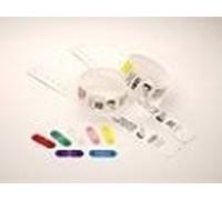 Zebra Clips for use with QuickClip Wristbands Jaune