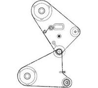 Zebra 45189-2 courroie d'imprimante
