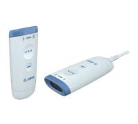 Zebra EVM CS6080 Cordless Companion Scanner - Inductive, Area Imager, Healthcare, FIPS, White with Vibration Motor