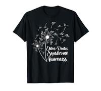 Zebra Dandelion Sensibilisation au Syndrome d'Ehlers Danlos T-Shirt