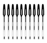 Zebra Doodler'z Stick Lot de 10 stylos à bille 1,0 mm Encre noire