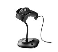 Zebra DS2208 Scanner 1D 2D USB avec support Scanner filaire 1D/2D avec câble USB et support de présentation, offrant lecture omnidirectionnelle et