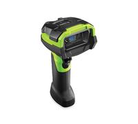 Zebra DS3678-ER Scanner Code Barre 1D/2D Laser, Portée Étendue 21m, Bluetooth 4.0, IP67, Batterie 3100mAh, USB, RS-232, Noir/Vert