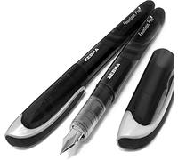 Zebra Fuente Lot de 2 stylos plume jetables Encre liquide Noir