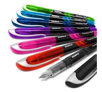 Zebra Fuente Lot de 7 stylos plume jetables 1 de chaque couleur