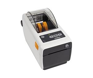 Zebra Healthcare ZD4AH23-D0EE00EZ ZD411 Imprimante à bord déchirable 300 DPI Thermique directe Largeur d'impression max. 54 mm Bluetooth, LAN, USB, ports hôtes USB