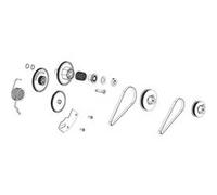 Zebra - Kit de la roue d'engrenage - pour ZT400 Series ZT410, ZT420 G