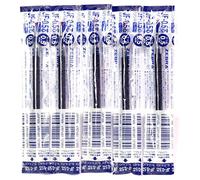 Zebra Komainu-Dou Lot de 5 recharges d'encre bleue noire de 0,5 mm (JF-0,5), pour stylo à bille gel Zebra Sarasa Clip 0,5 mm (JJ15-FB), 5 paquets au total (importation du Japon)