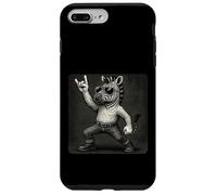 Zebra Lunettes de soleil Rock Music Funny Retro Horns Up Coque pour iPhone 7 Plus/8 Plus